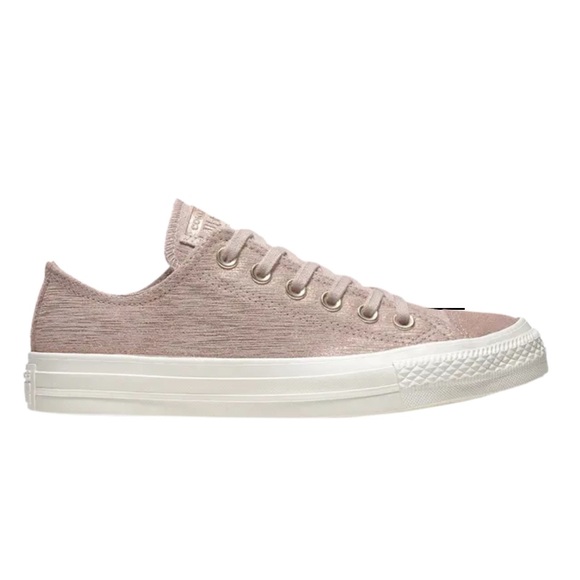 Converse “Precious Metal” Chuck Taylor Low Top in Metallic Taupe (Pink) Sz 8 - Picture 2 of 14